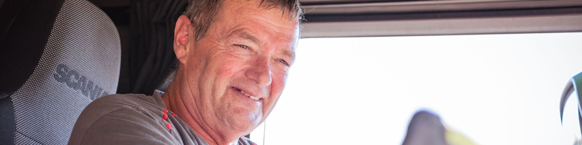 LKW Chaffeur, Toni Mazenauer - Hasler Logistik AG